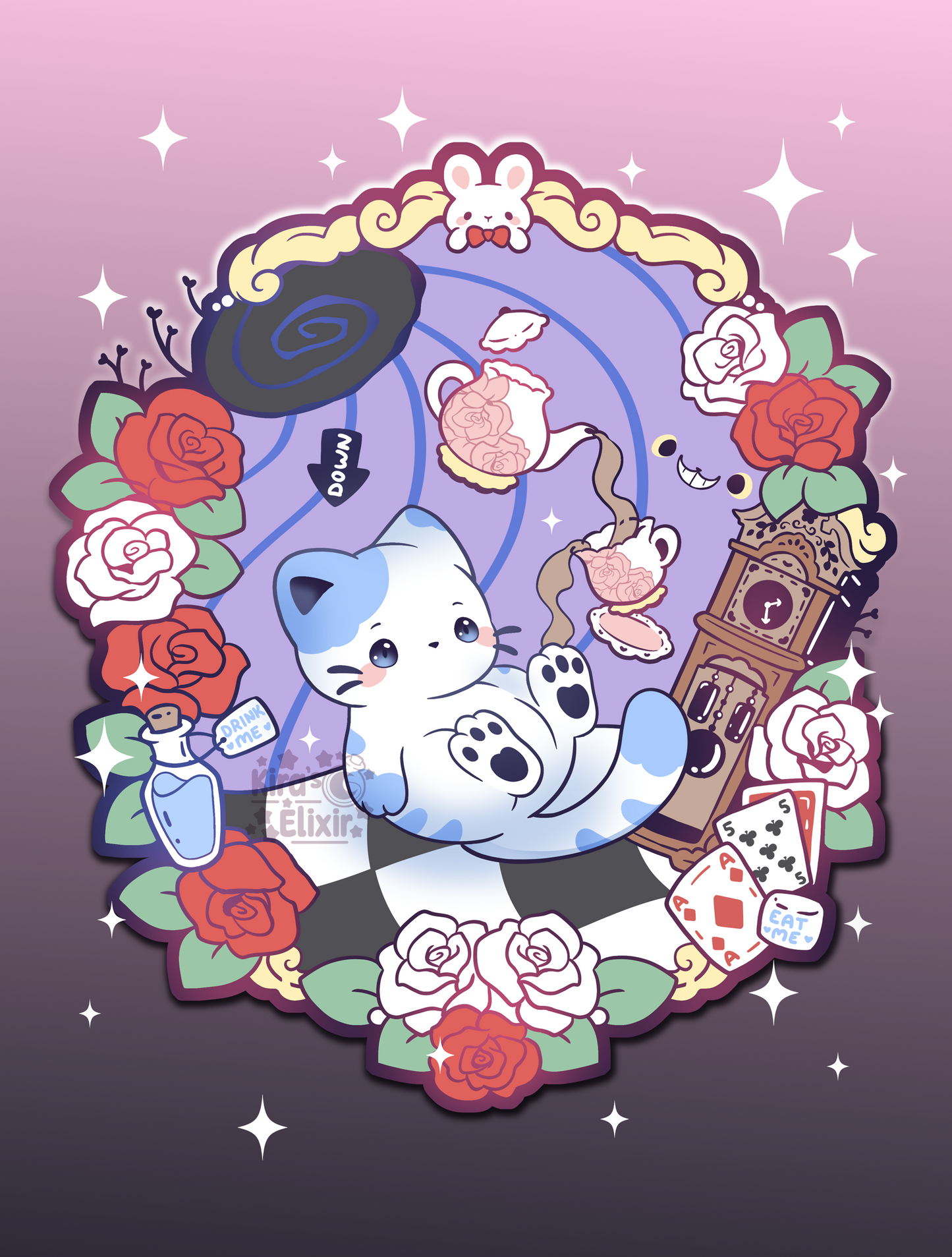 Rabbit Hole - art print