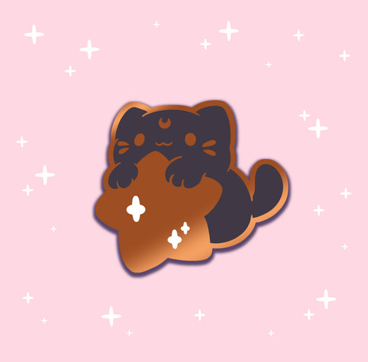 Star Kitty - hard enamel pin