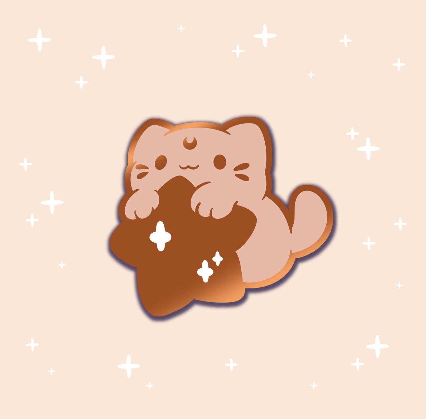 Star Kitty - hard enamel pin