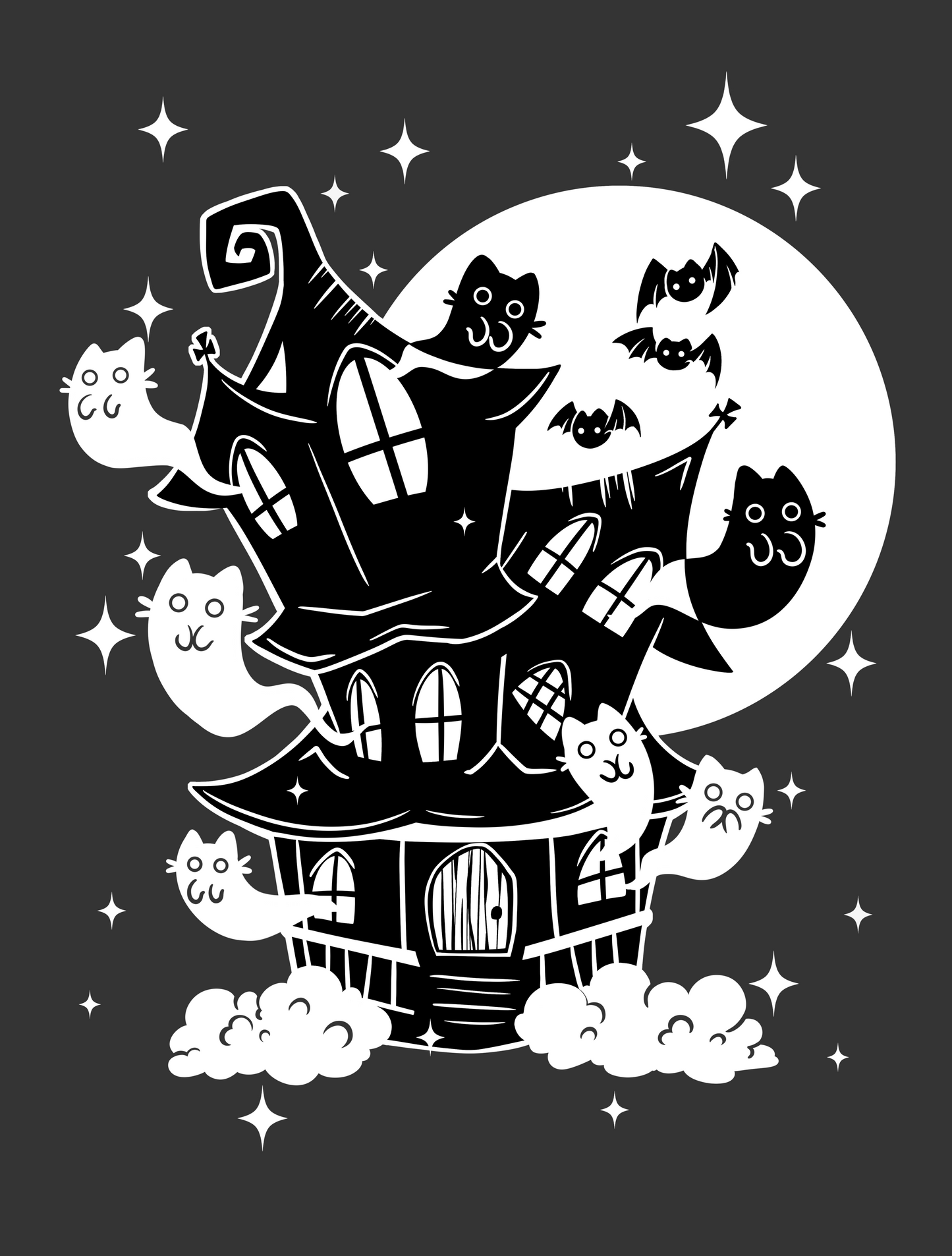 Haunted Manor - art print