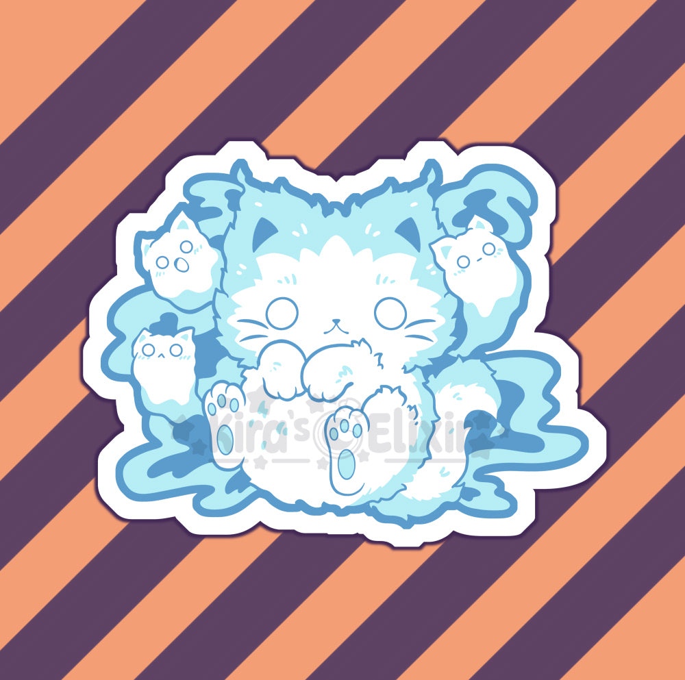 Banshee Kitty - vinyl sticker