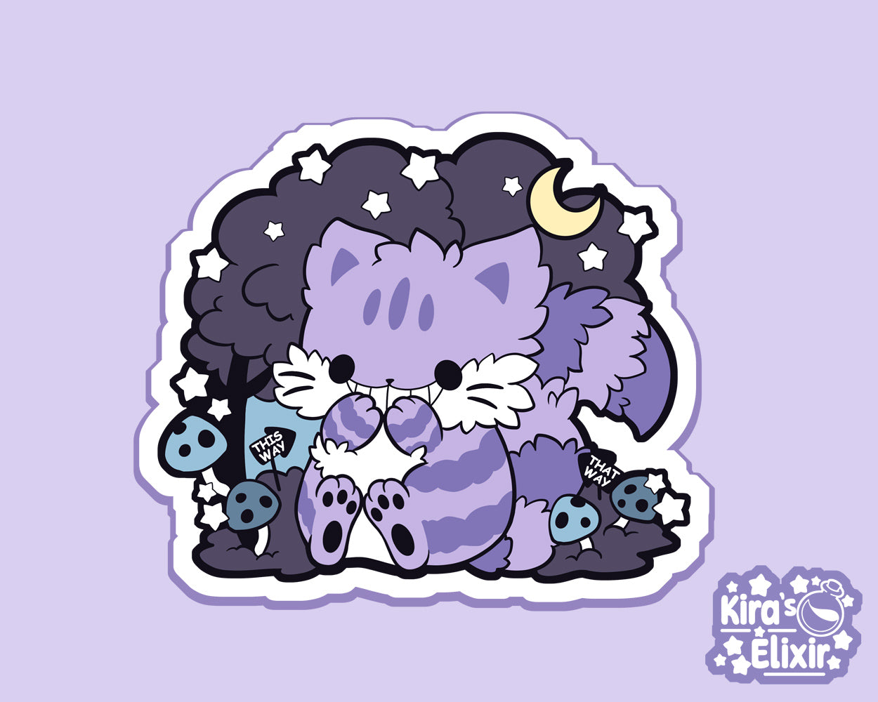 Cheshire - vinyl sticker