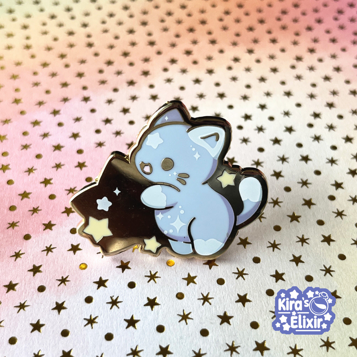Cosmic the Kitty - hard enamel pin