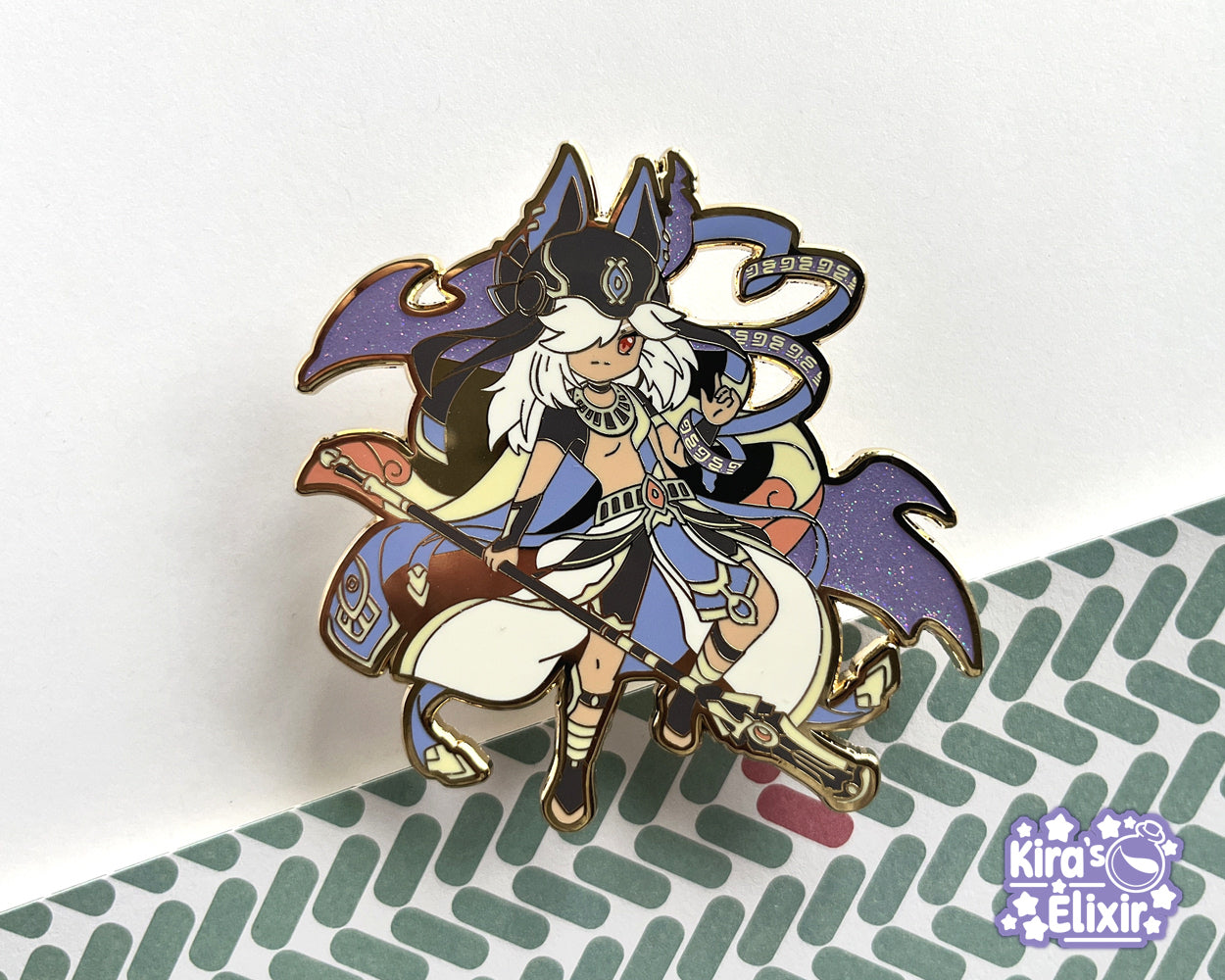 Cyno - hard enamel pin