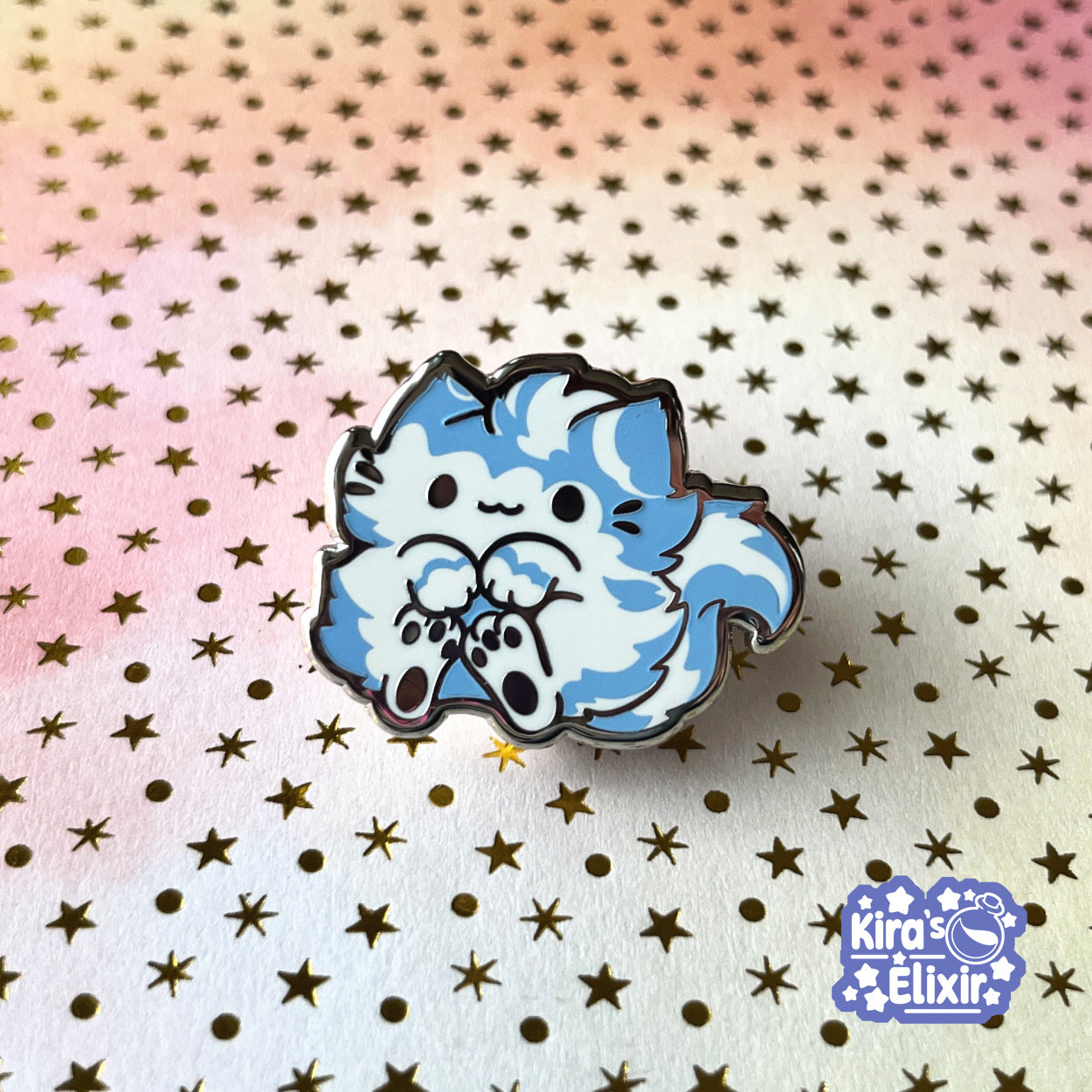 Air Elemental - hard enamel pin