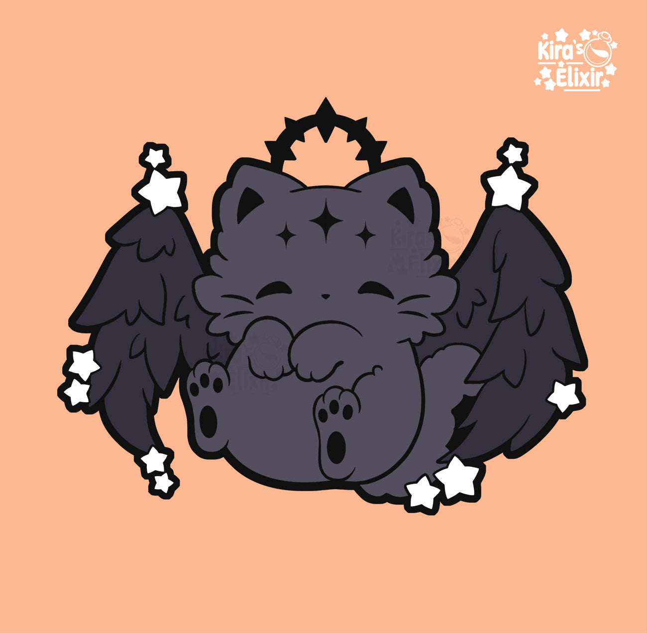 Fallen Angel - hard enamel pin
