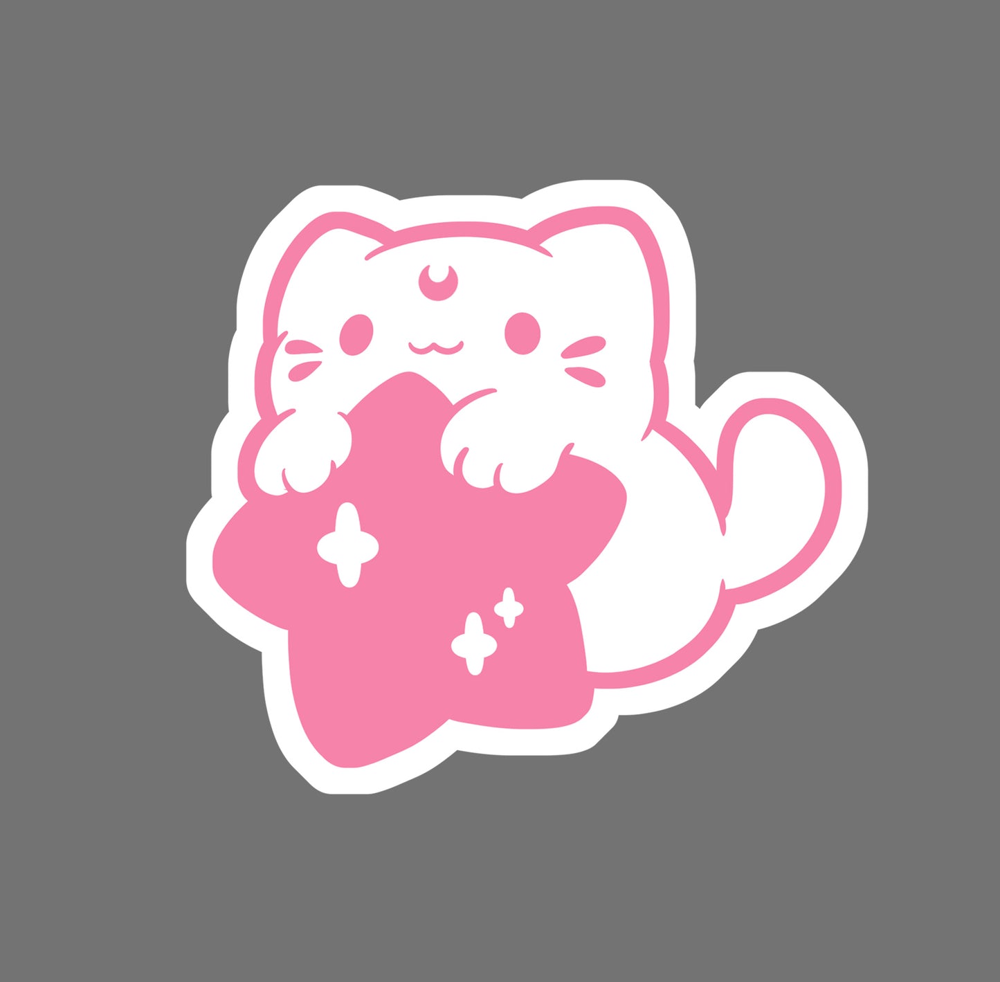 Star Kitty - vinyl sticker