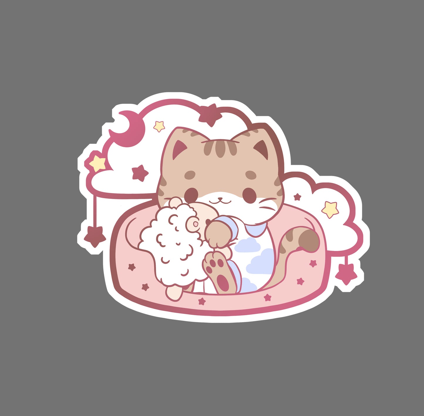 Nap Time - vinyl sticker