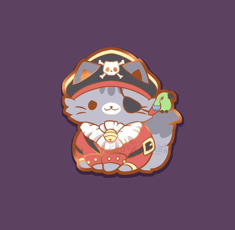 Pirate - hard enamel pin