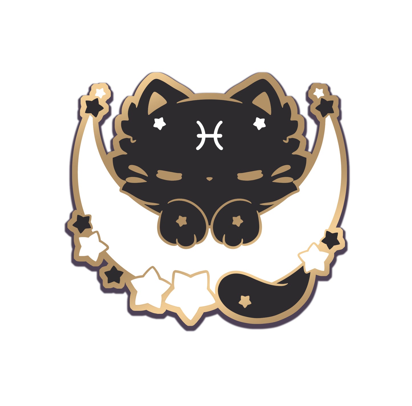 Astrology Mini Kitty - Enamel Pin