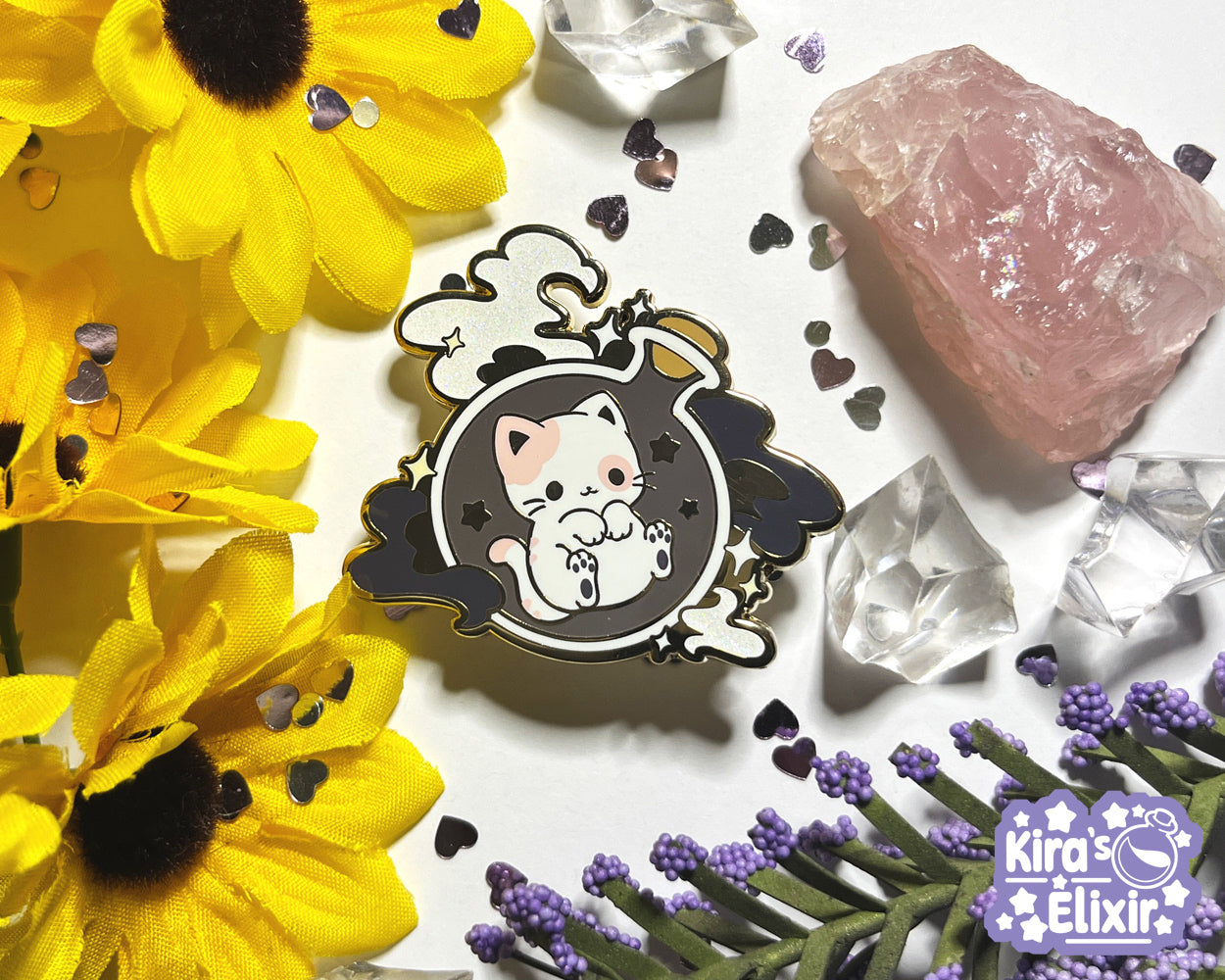Potion Kitty - hard enamel pin