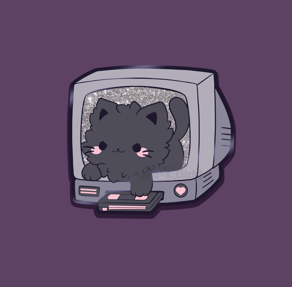Ringu - hard enamel pin