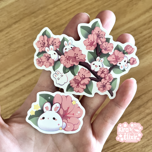 Sakura Bunny - March 2025 Sticker