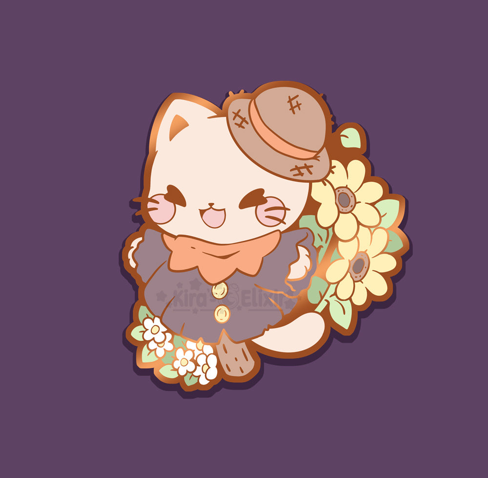 Scarecrow - hard enamel pin