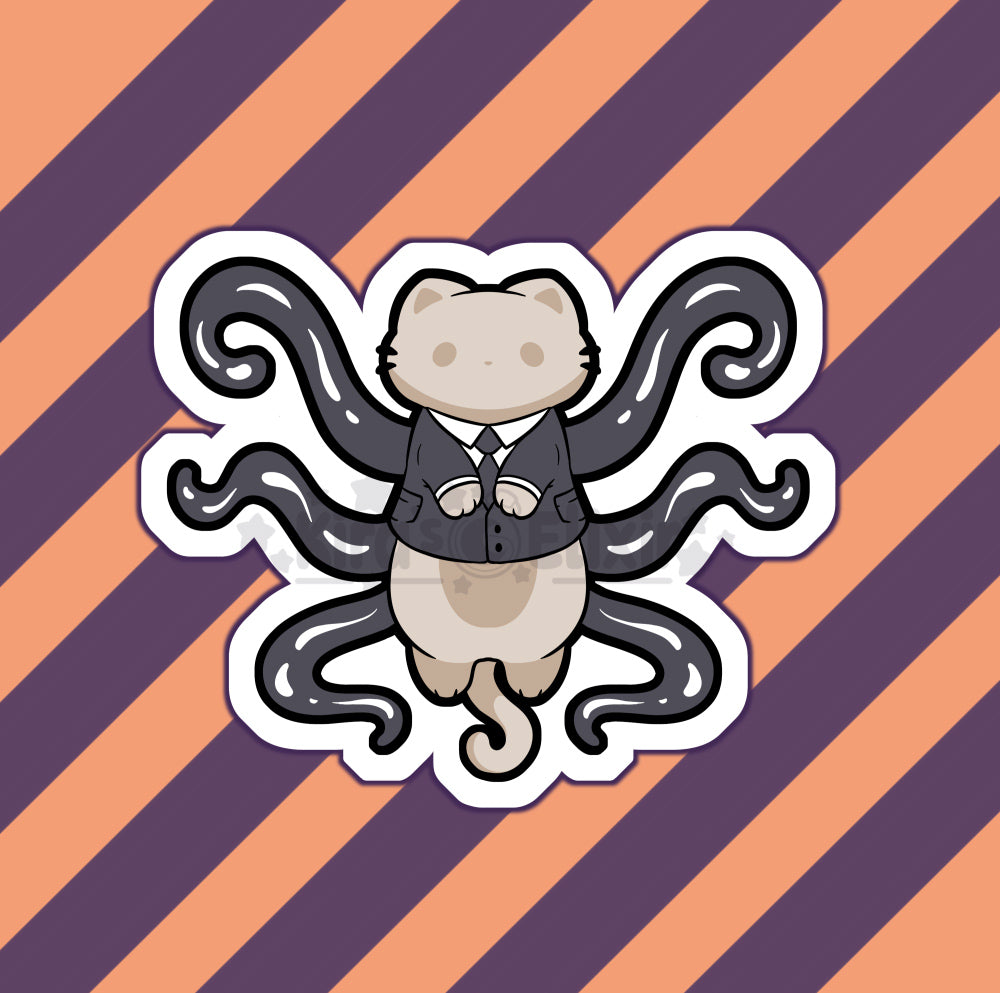 Slendy Kitty - vinyl sticker