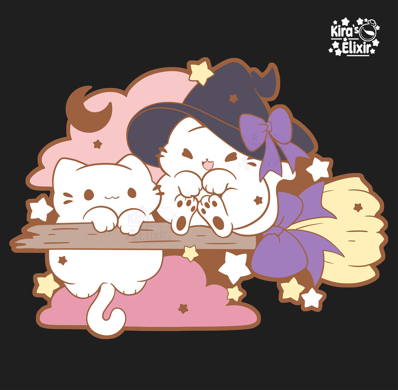 Small Witches - hard enamel pin