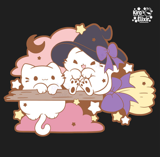 Small Witches - hard enamel pin