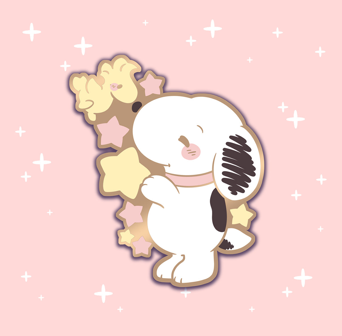 Best Friends - hard enamel pin