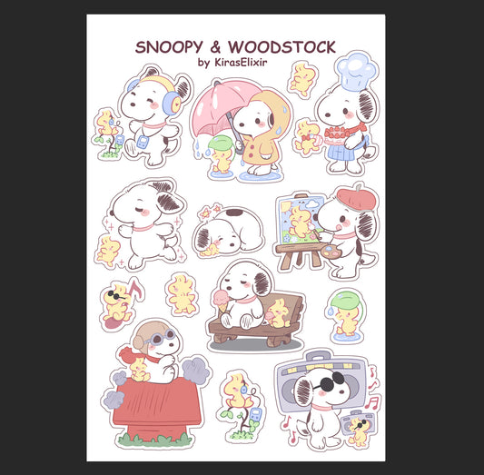 Best Friends - sticker sheet