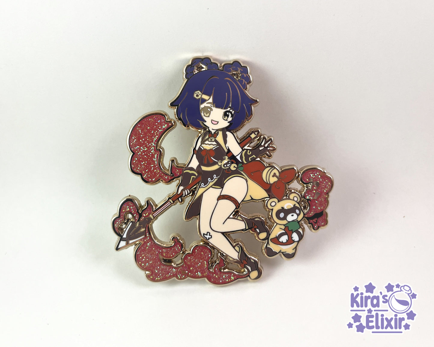 Xiangling Liyue Stars Enamel Pin