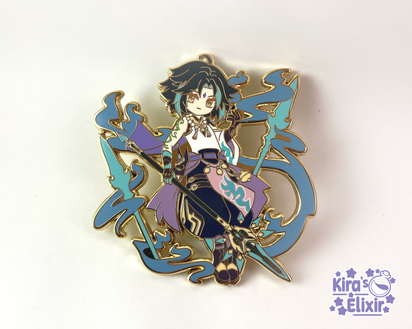 Xiao Liyue Stars Enamel Pin
