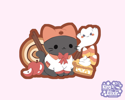 Treats Kitty - vinyl sticker