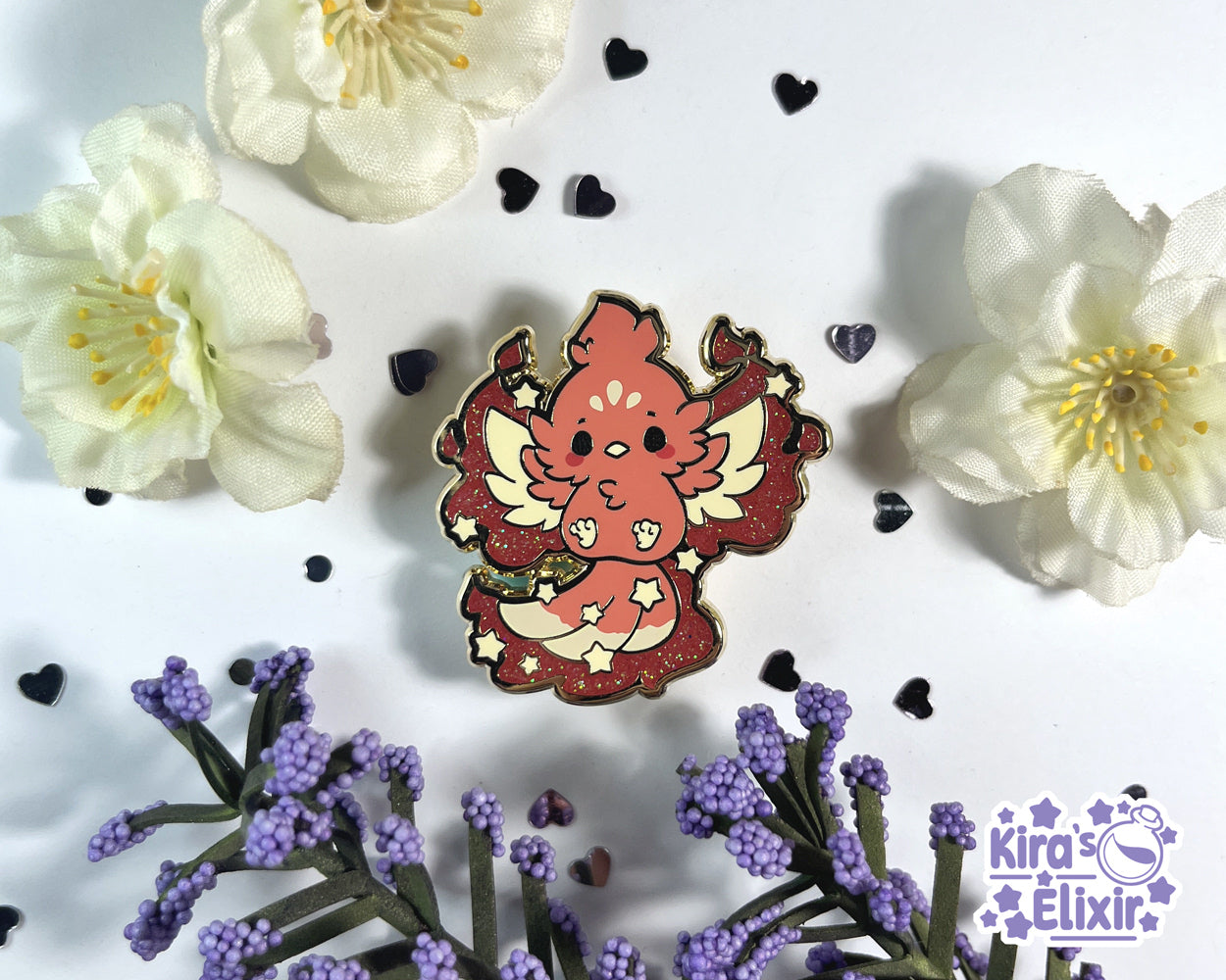 Phoenix - enamel pin