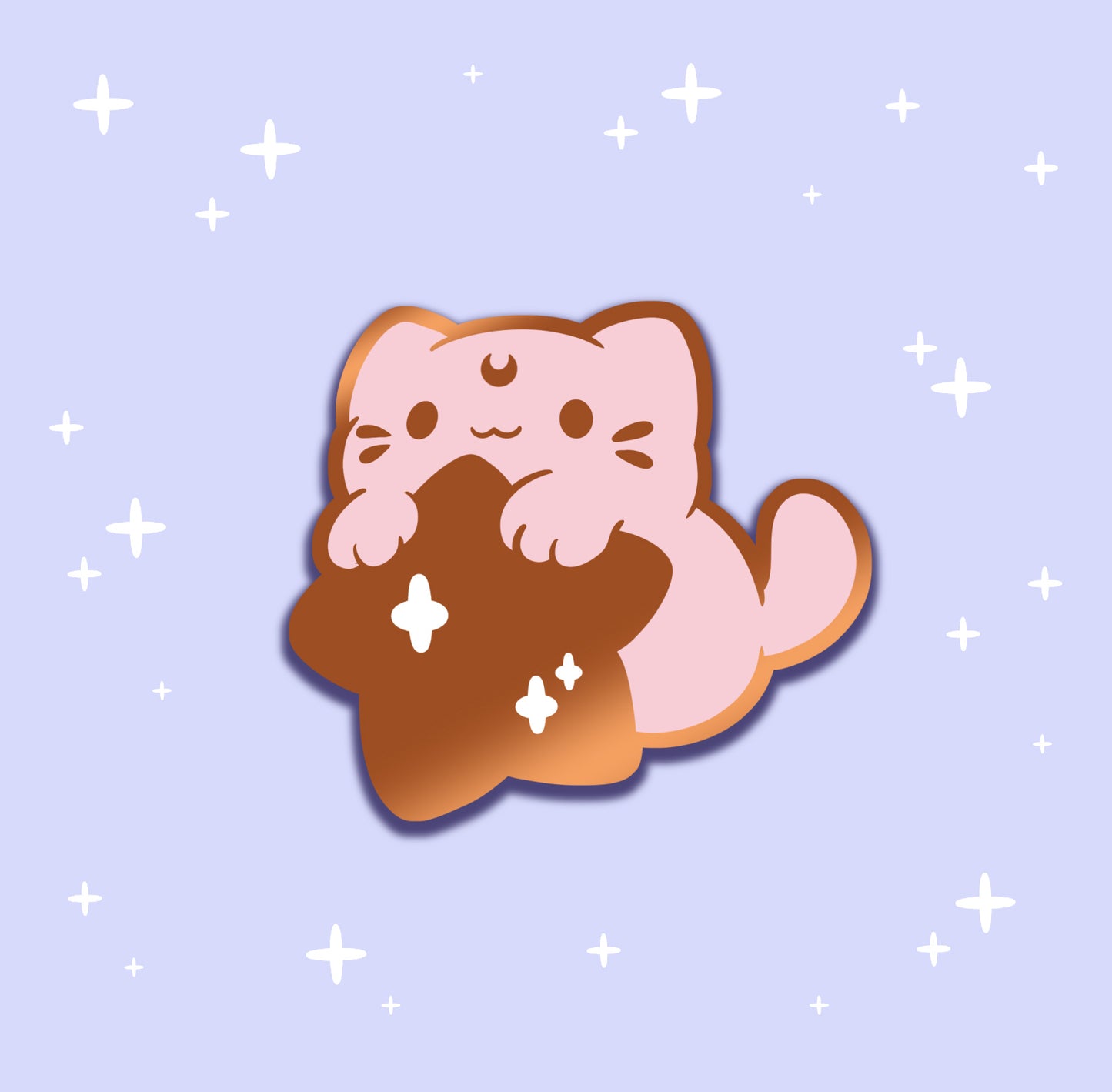 Star Kitty - hard enamel pin