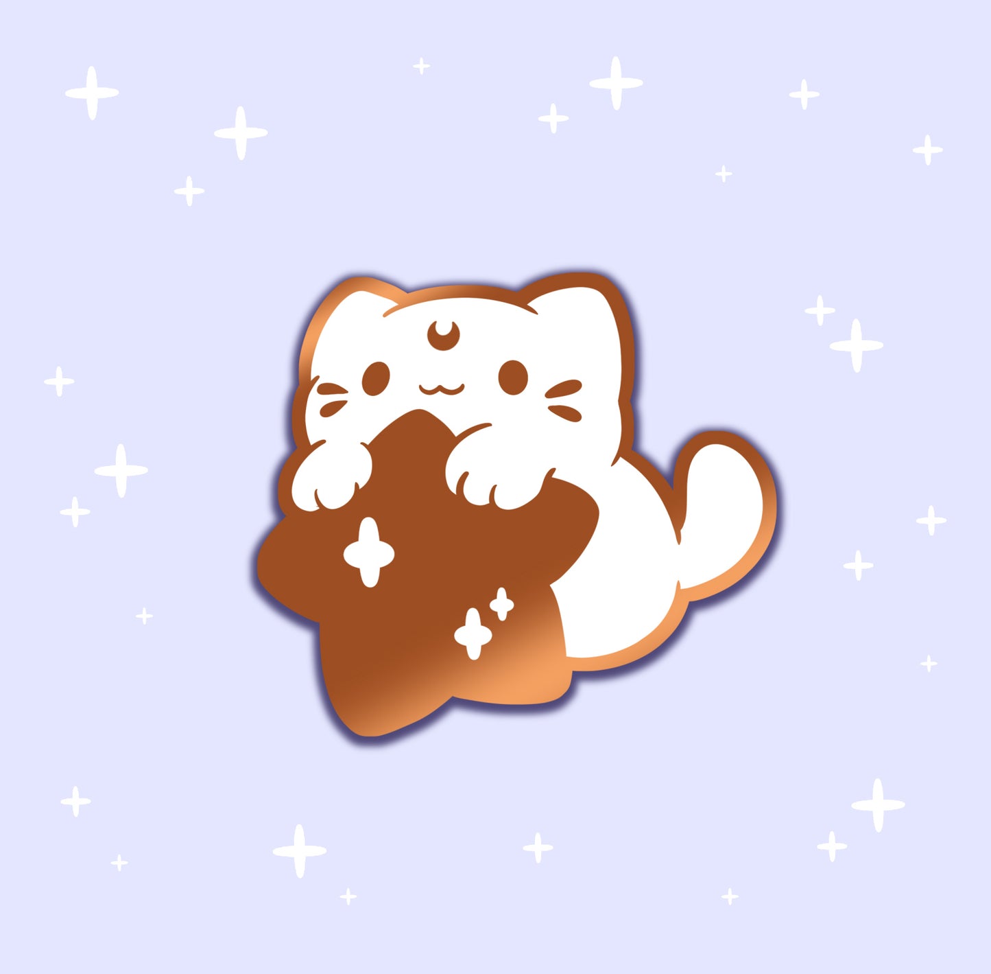 Star Kitty - hard enamel pin