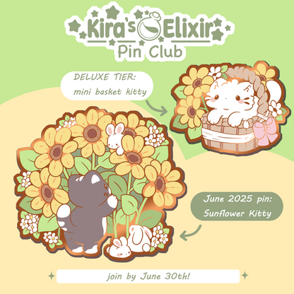 Sunflower - June 2025 Pin Club