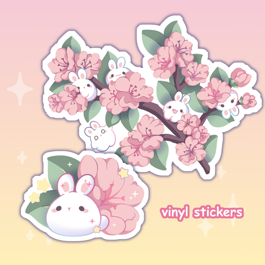 Sakura Bunny - March 2025 Sticker
