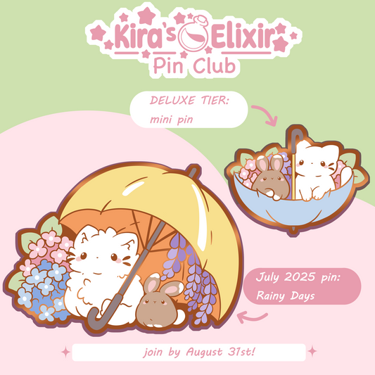 Rainy Days - August 2025 Pin Club