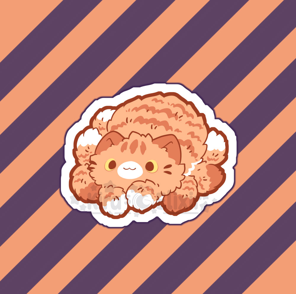 Spidey Kitties - vinyl sticker