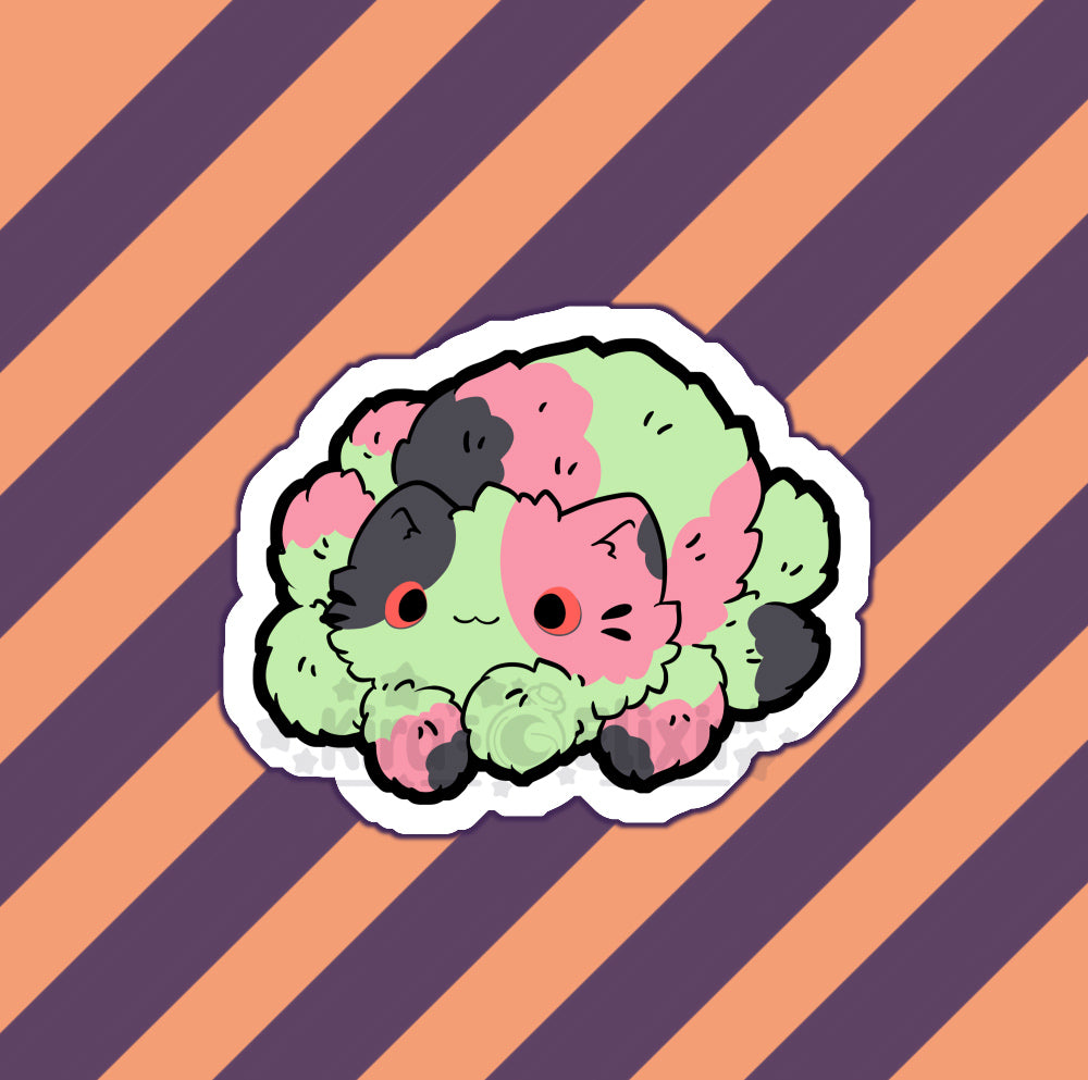 Spidey Kitties - vinyl sticker