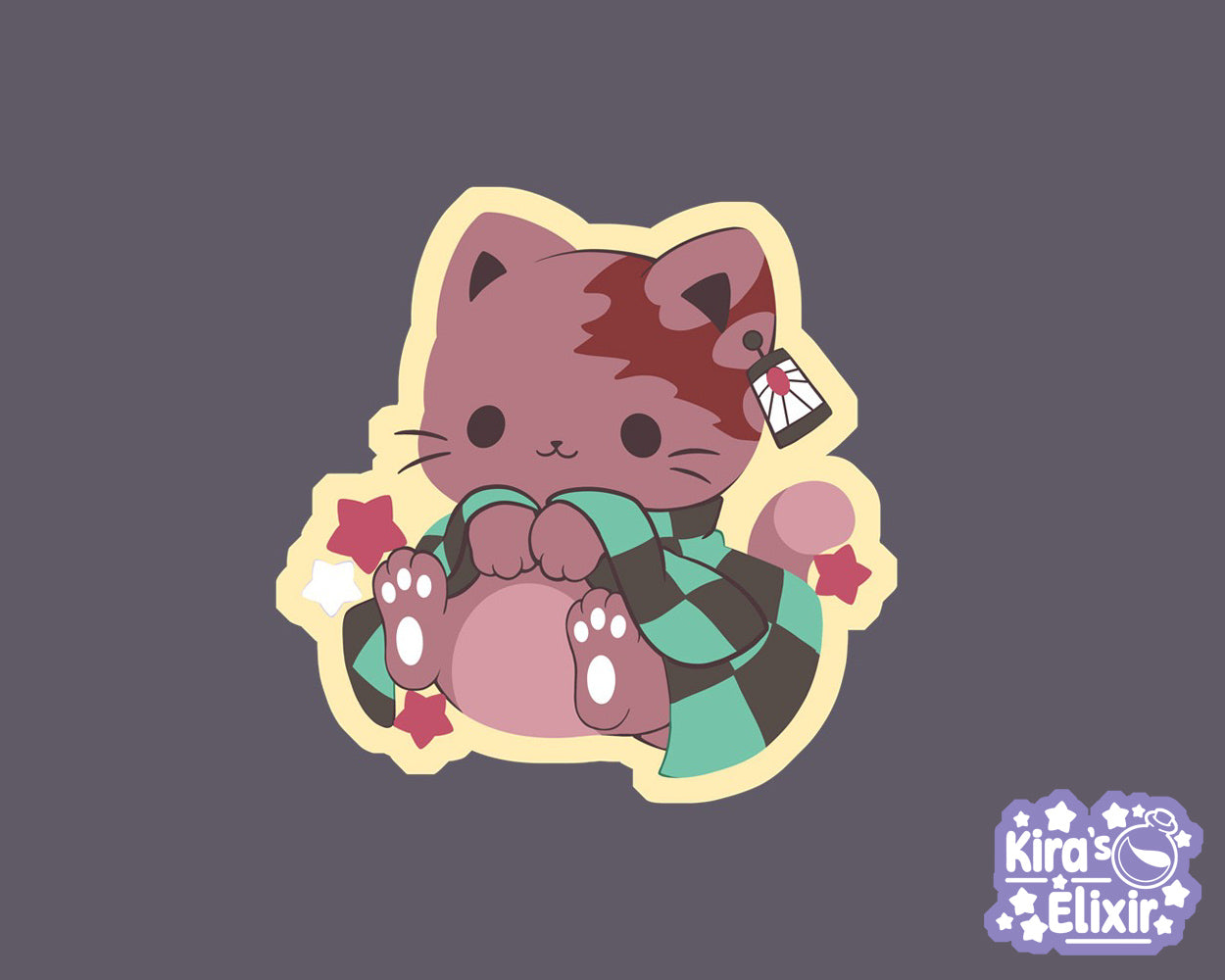 Tanji Kitty - vinyl sticker