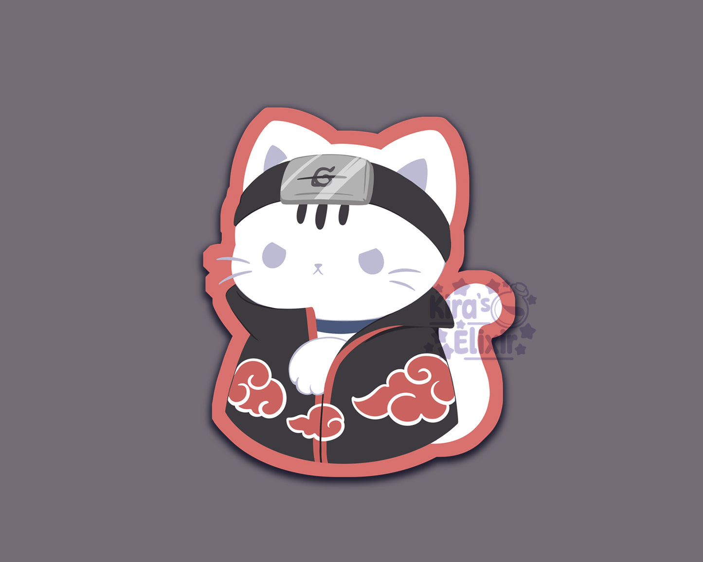 A-catsuki - vinyl sticker