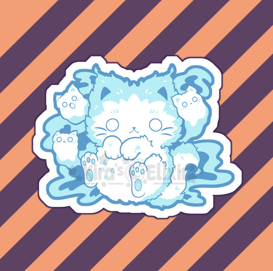 Banshee Kitty - vinyl sticker