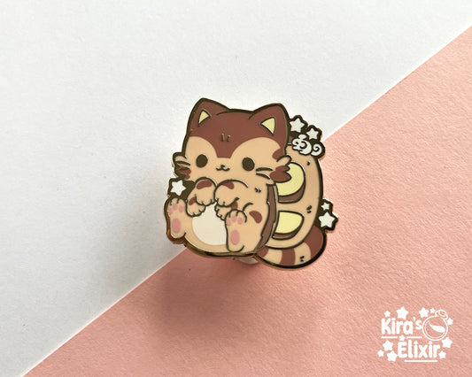 Transit Kitty - hard enamel pin