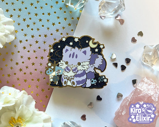 Cheshire Kitty - hard enamel pin