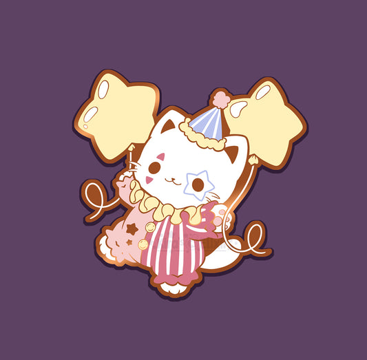 Clown - hard enamel pin