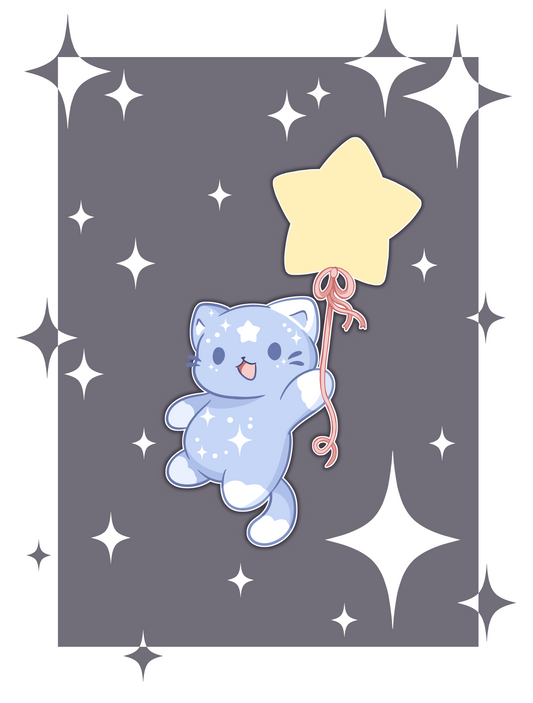 Cosmic Balloon - art print