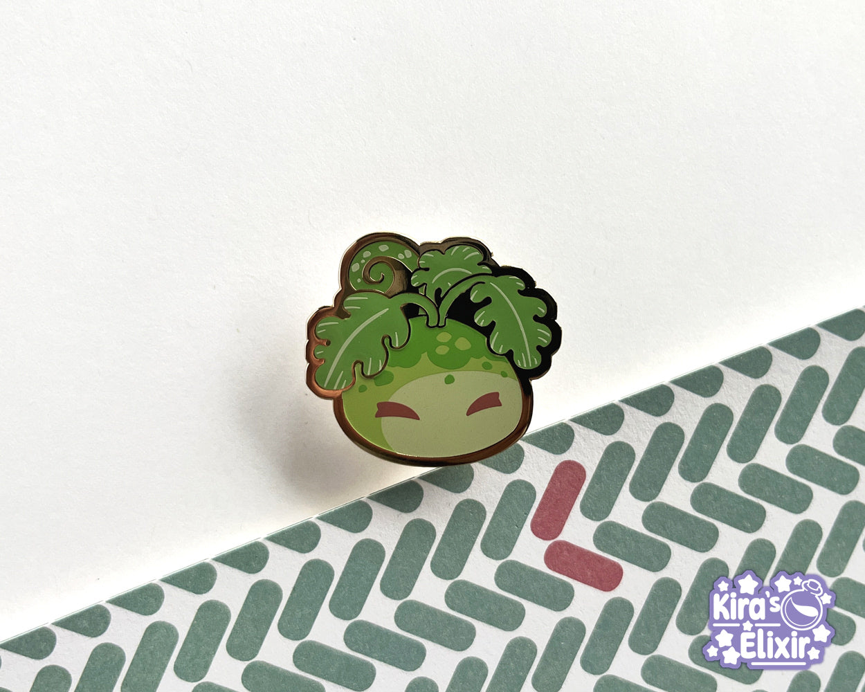 Dendro Slime - hard enamel pin