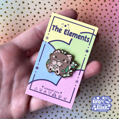 Earth Elemental - hard enamel pin