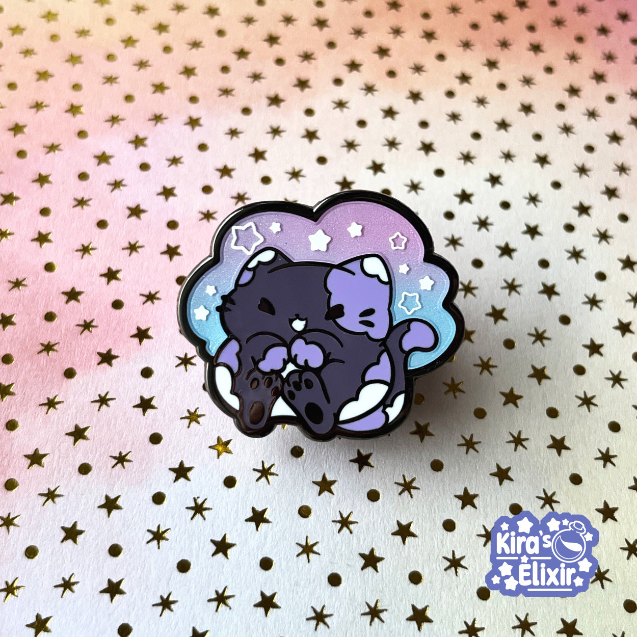 Nebula Elemental - hard enamel pin