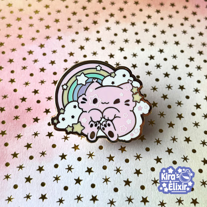 Rainbow Elemental - hard enamel pin
