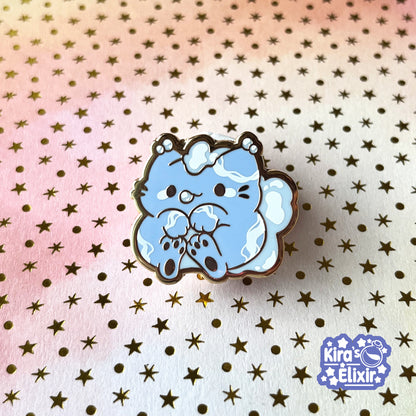 Water Elemental - hard enamel pin