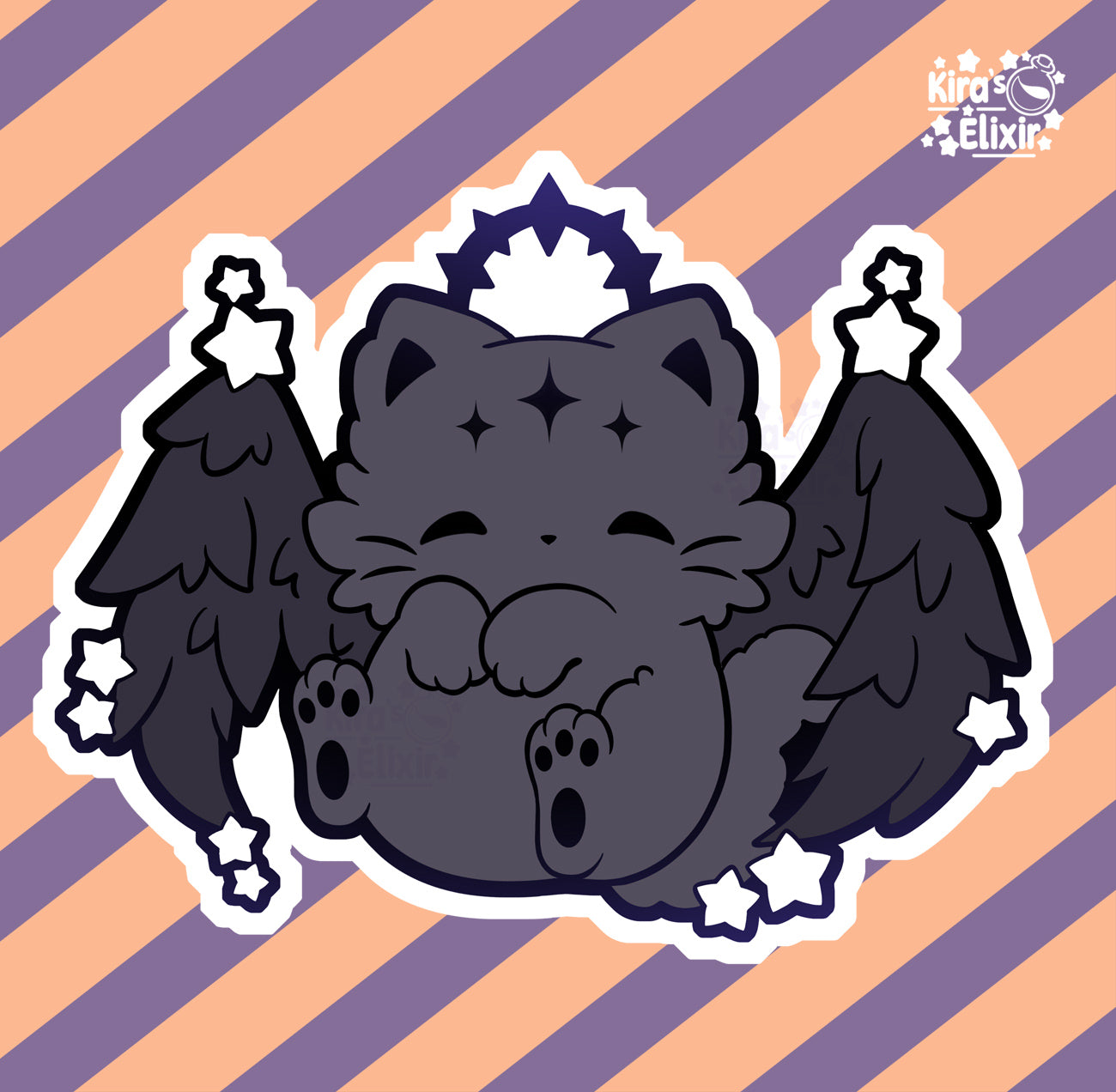 Fallen Angel - vinyl sticker