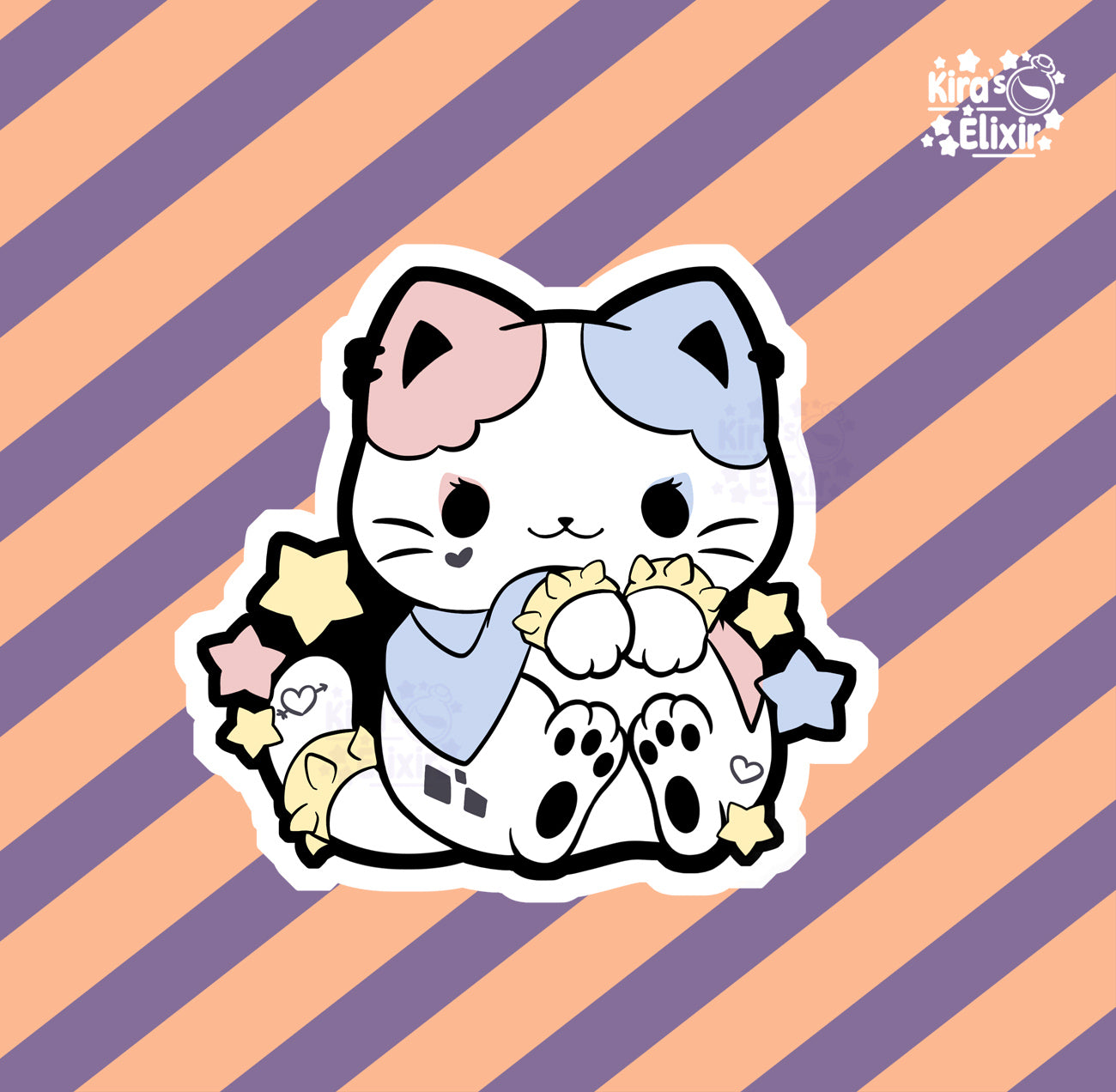 Harley Kitty - vinyl sticker