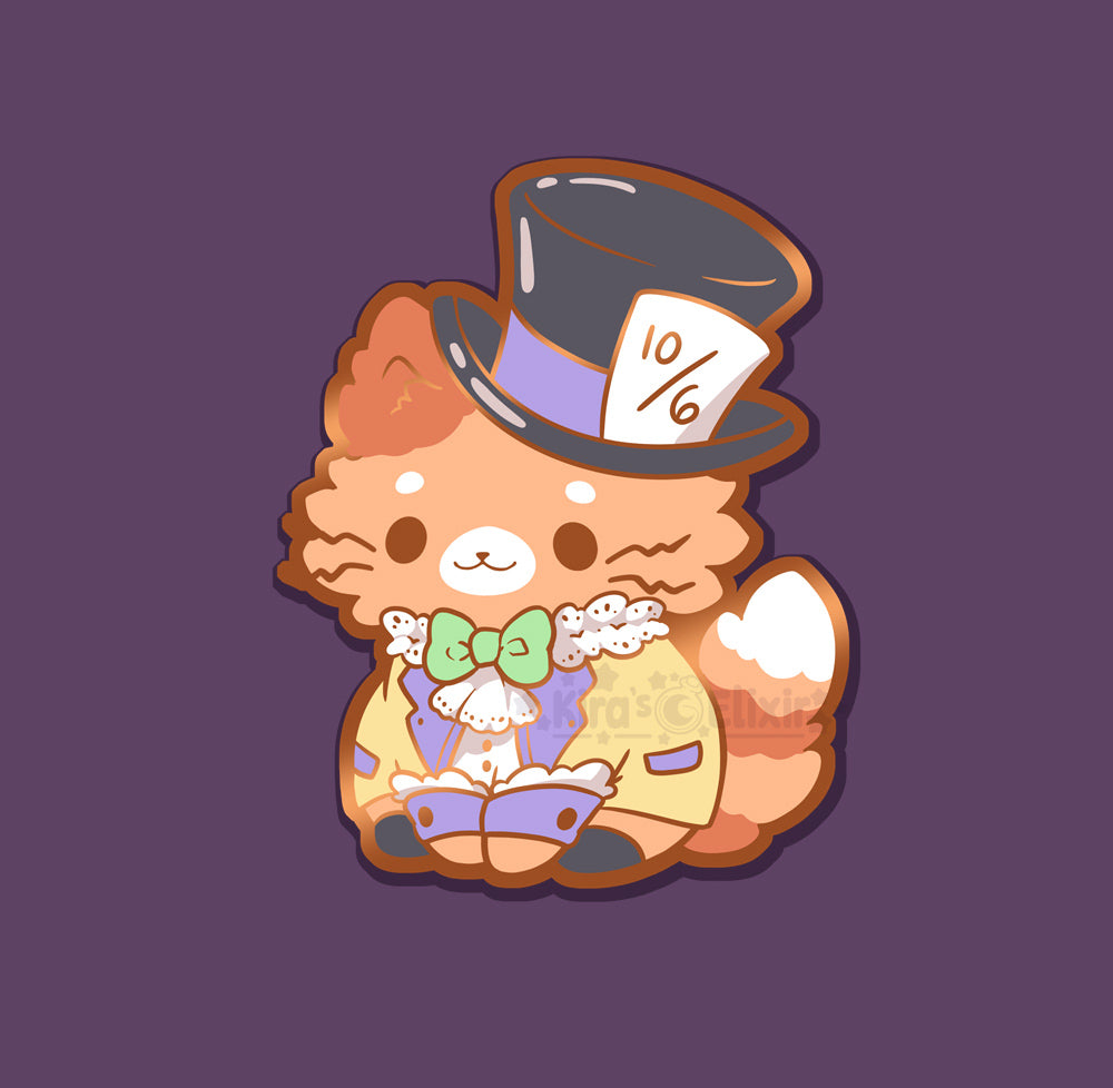 Hatter - hard enamel pin
