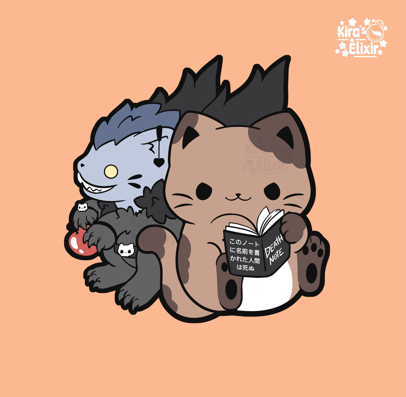 Kira Kitty - hard enamel pin